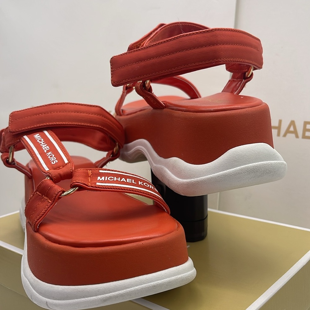 MICHAEL KORS Katrina Nylon Sport Sandal
Red Clay
New - Picture 9 of 16